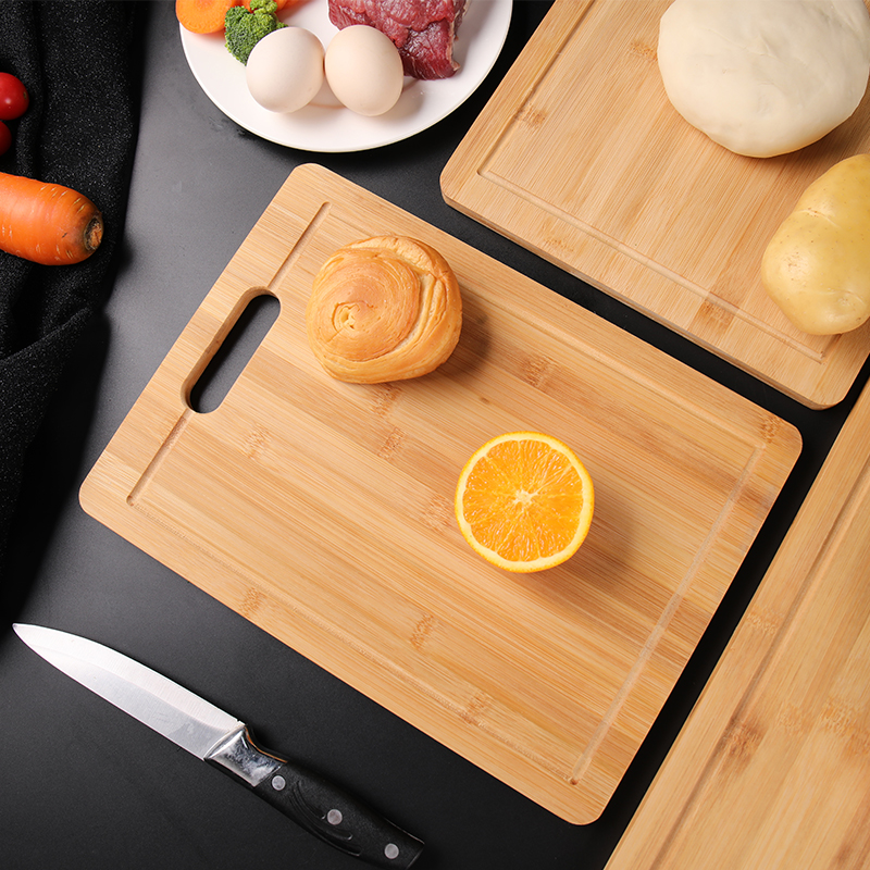3-piece wooden chopping board set