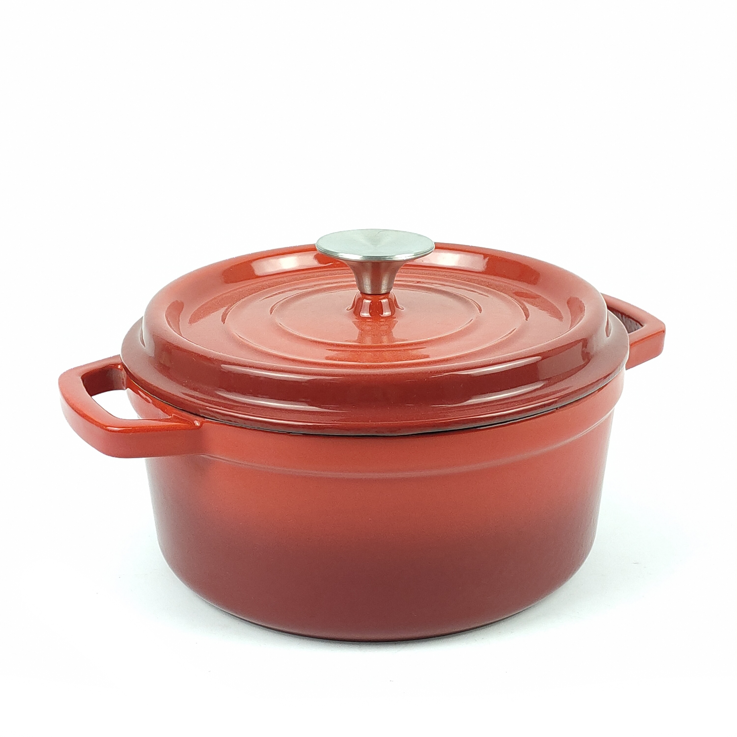 enameled cast iron casserole pot