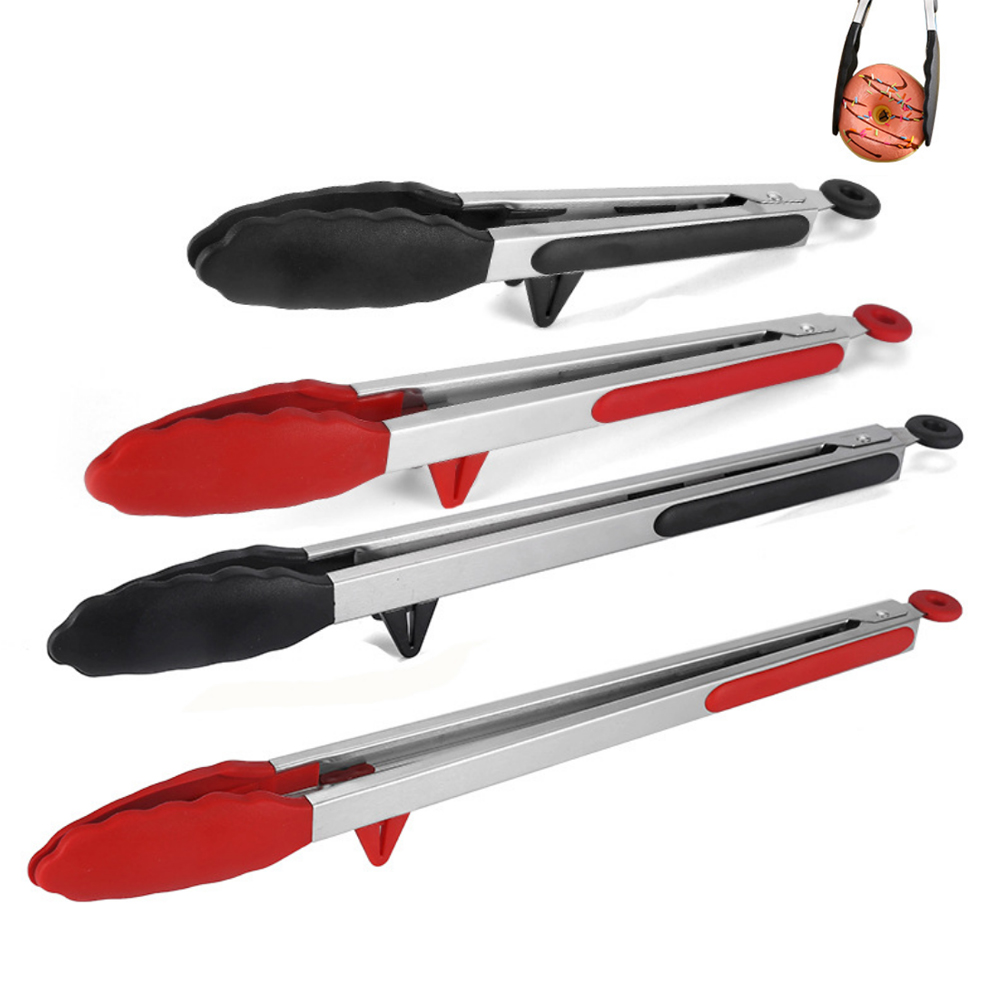 stainless steel tongs