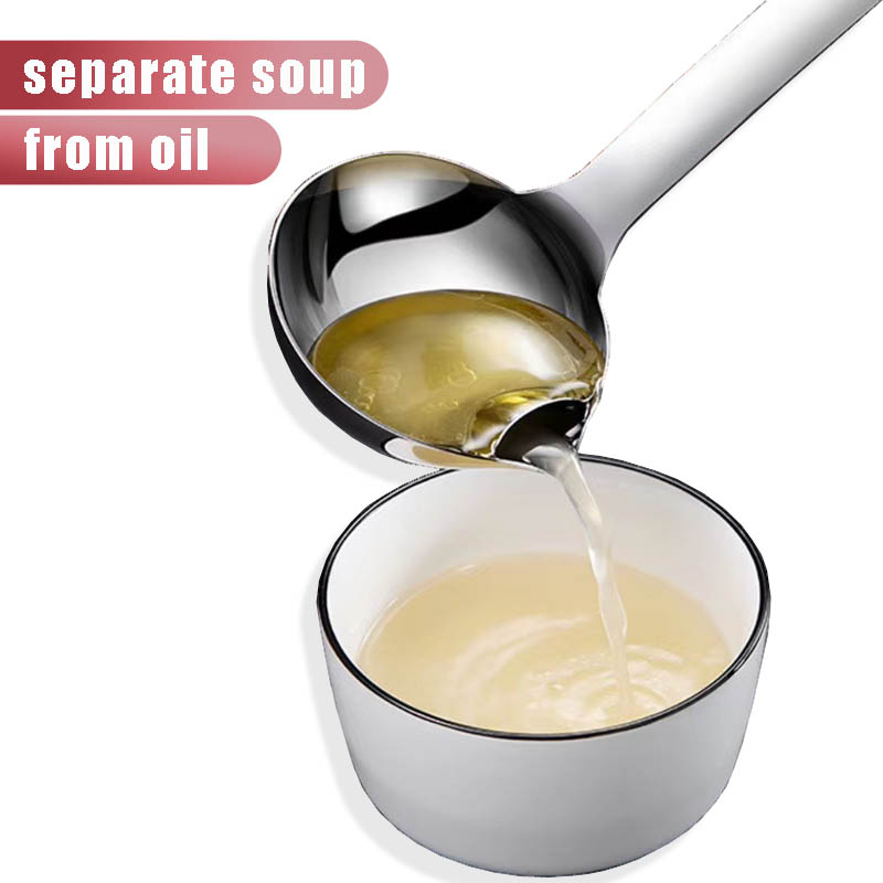 oil separating soup ladle spoon